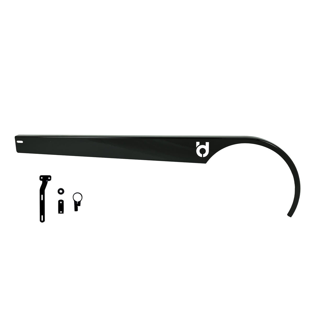 Chain guard set — Pearl black