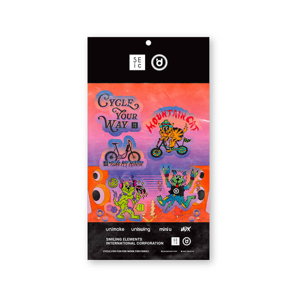 CYCLE YOUR WAY lazer sticker