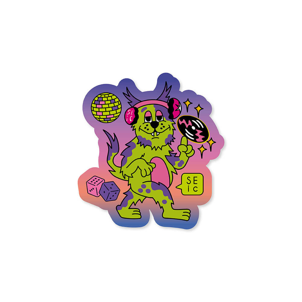 CYCLE YOUR WAY lazer sticker