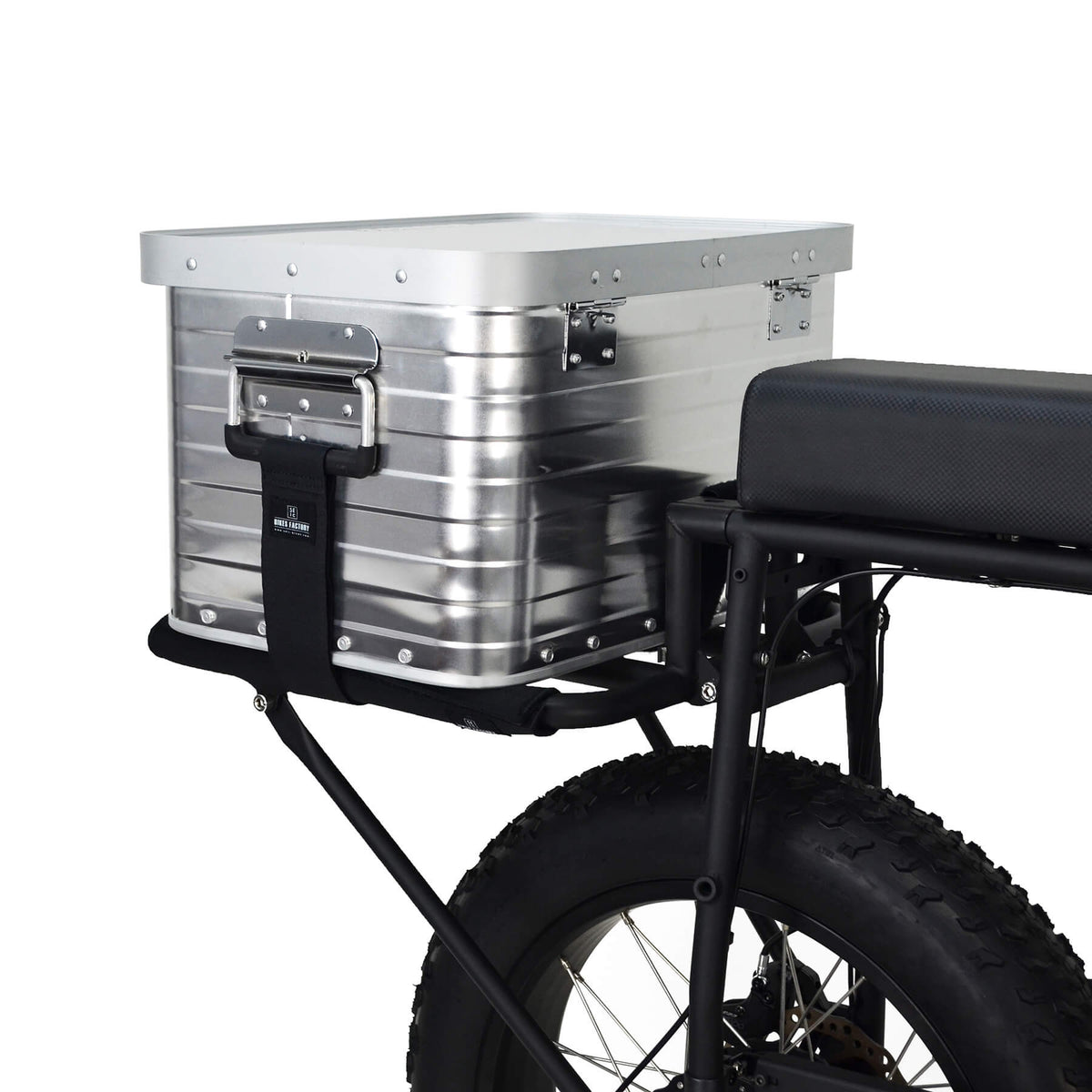Enders Toronto Aluminiumboxen (included straps and pad) — Silver