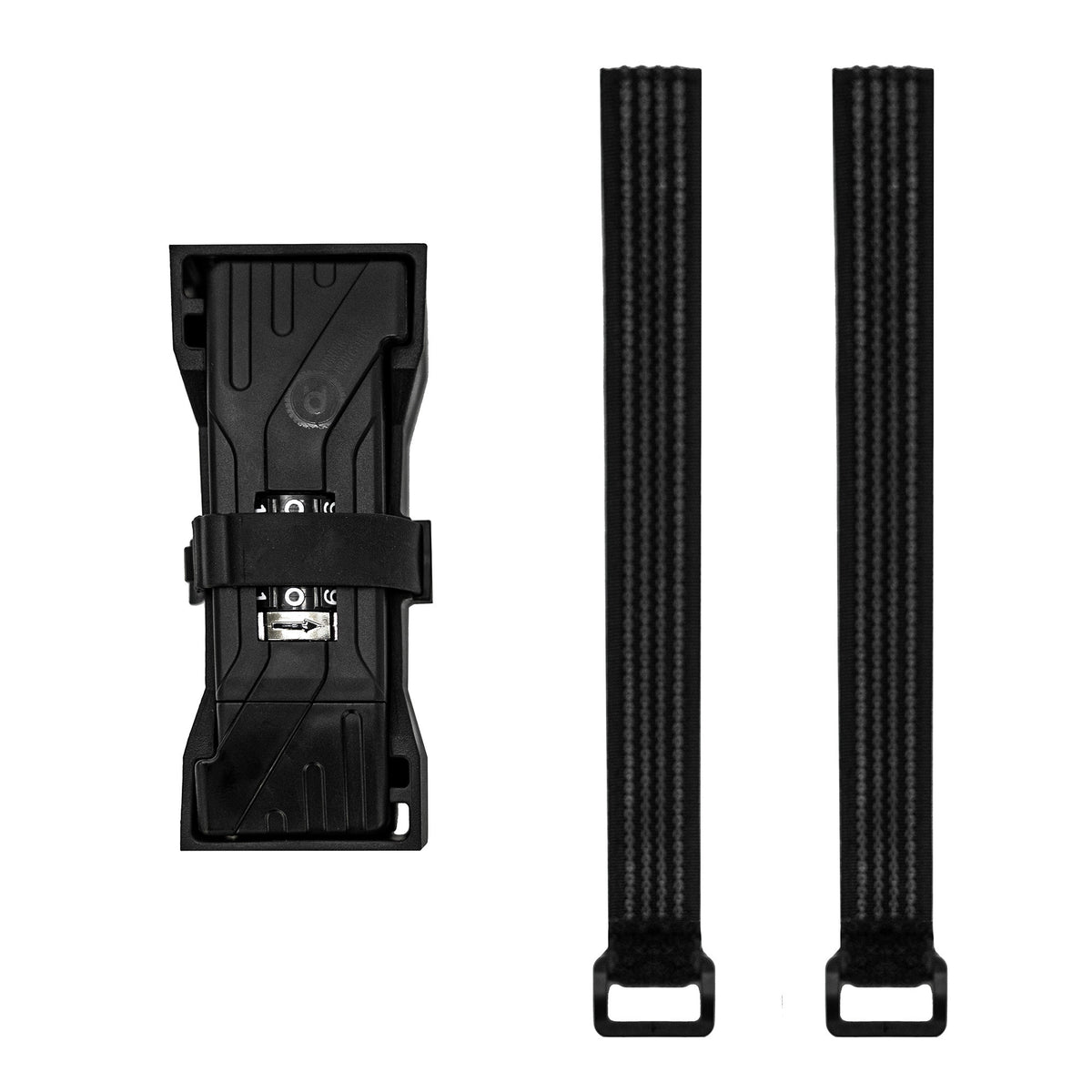 Folding lock with password