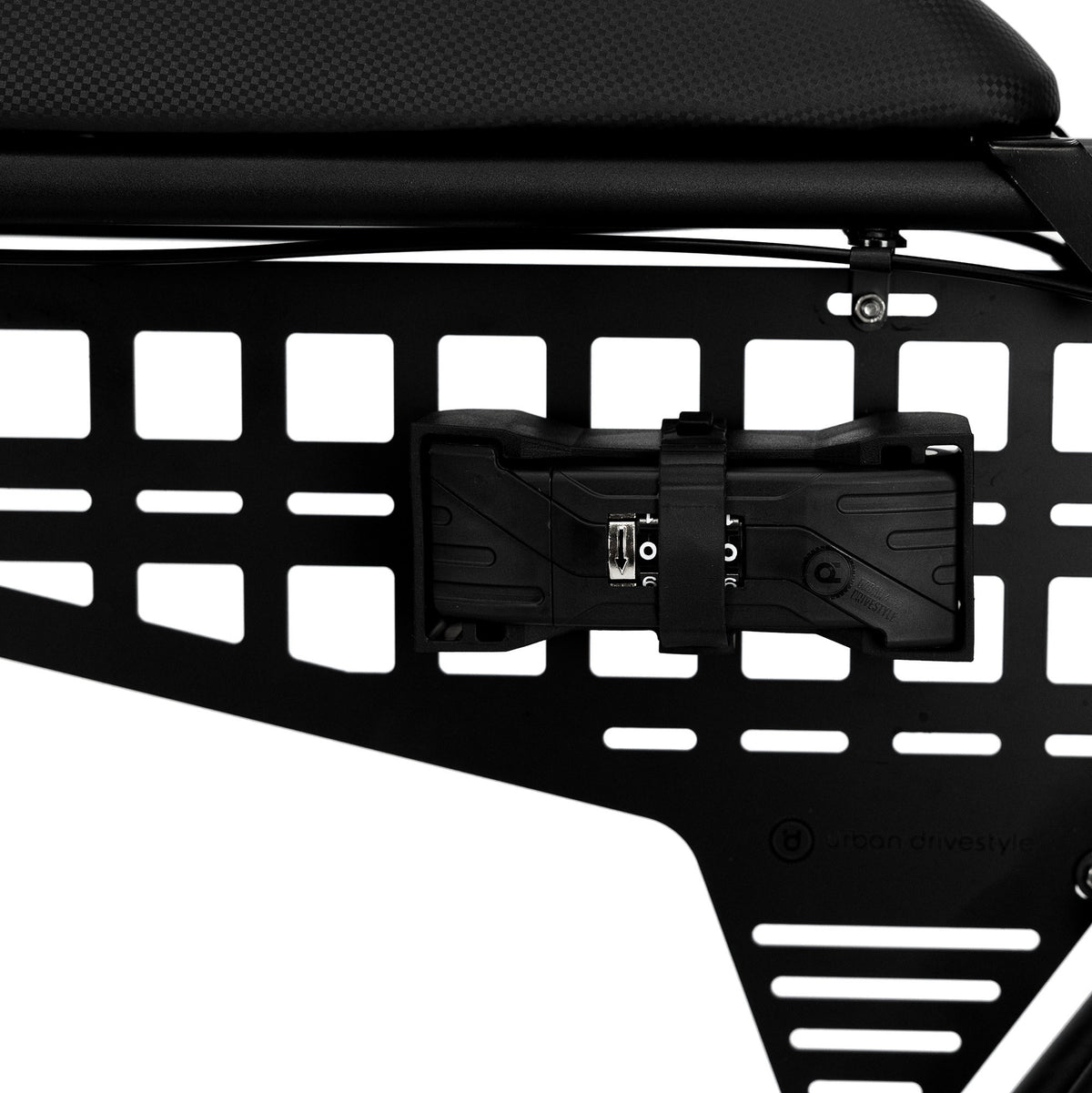 Folding lock with password