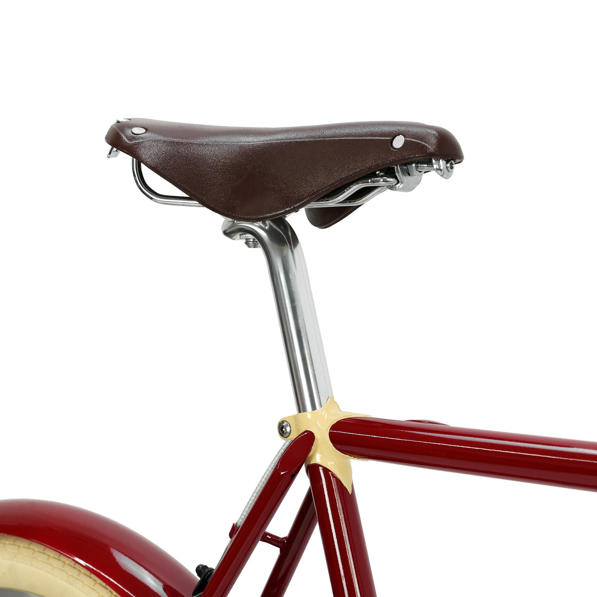 Rando26 Lite — 9-Speed Steel Touring Bike — Leather saddle and seatpost