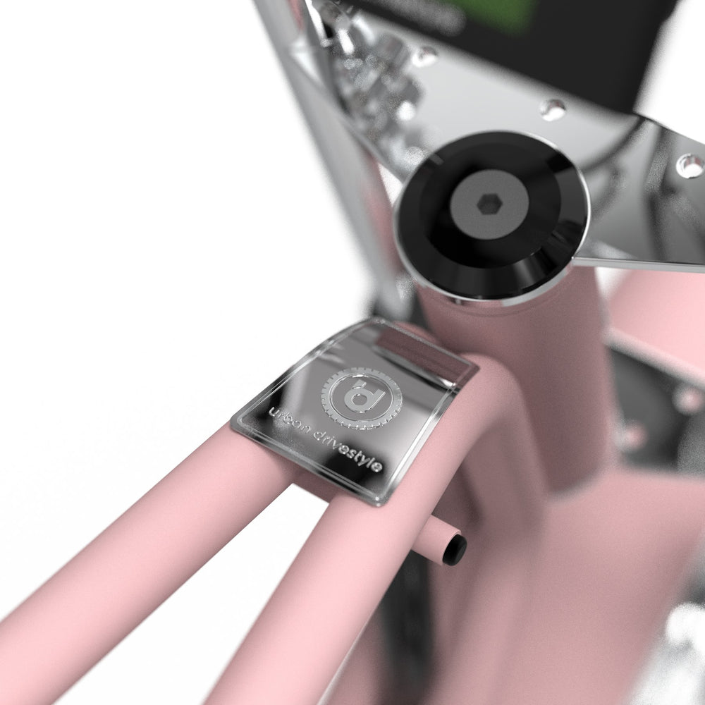 Unimoke minibike '70 Bubblegum pink, detail 4