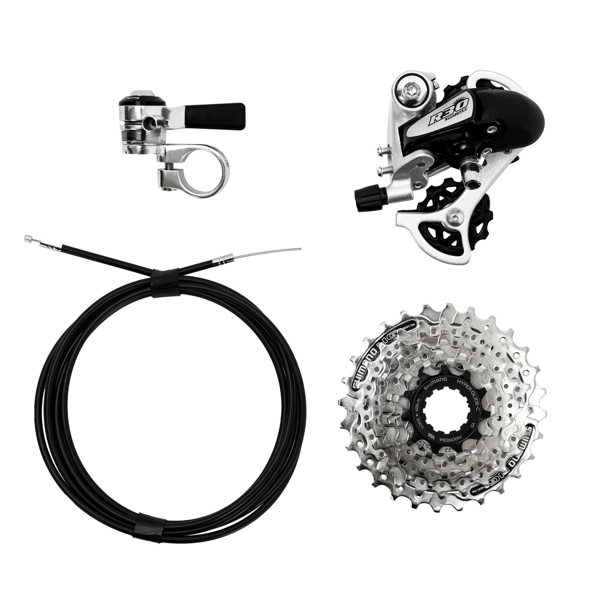 Minibike/miniswing 7-speed gear set