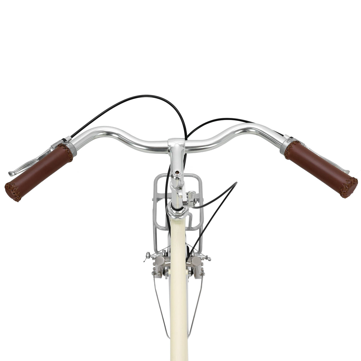 miniQ Lite — 16-Inch 9-Speed Detachable-Frame Bike — Handlebar, front view