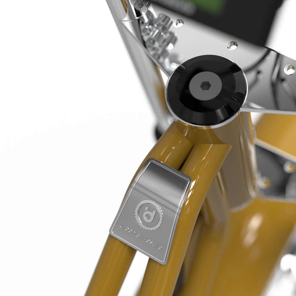 Unimoke miniswing '70 Mustard yellow, detail 4