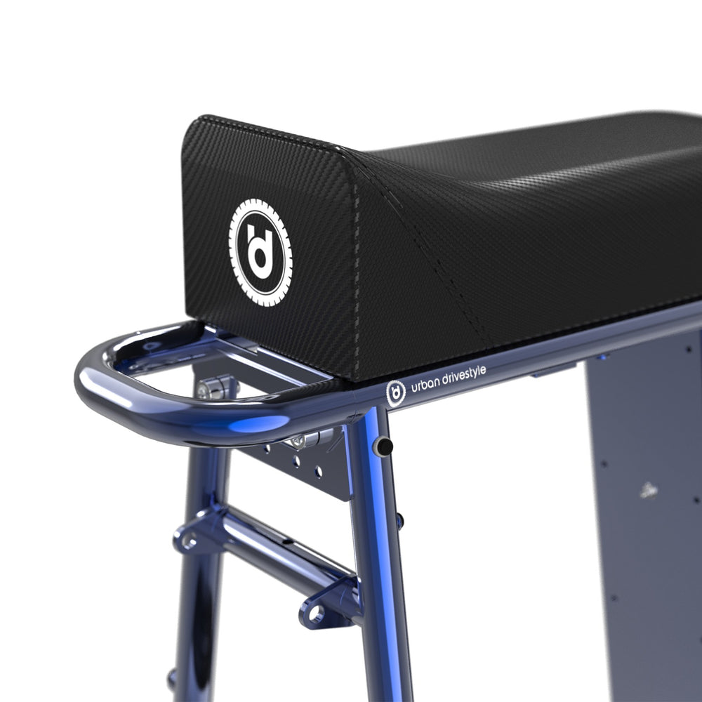 Unimoke miniswing Clear Coat Sapphire blue, detail 2