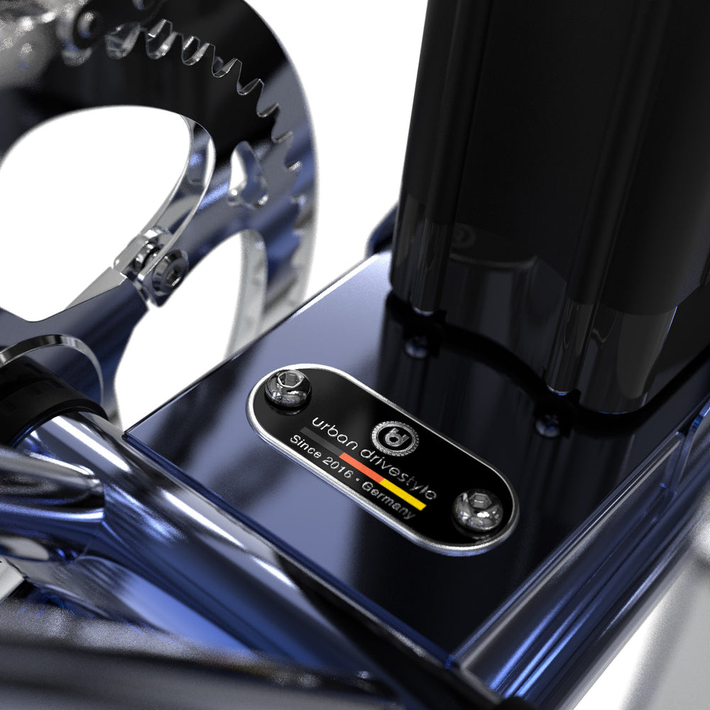 Unimoke miniswing Clear Coat Sapphire blue, detail 3