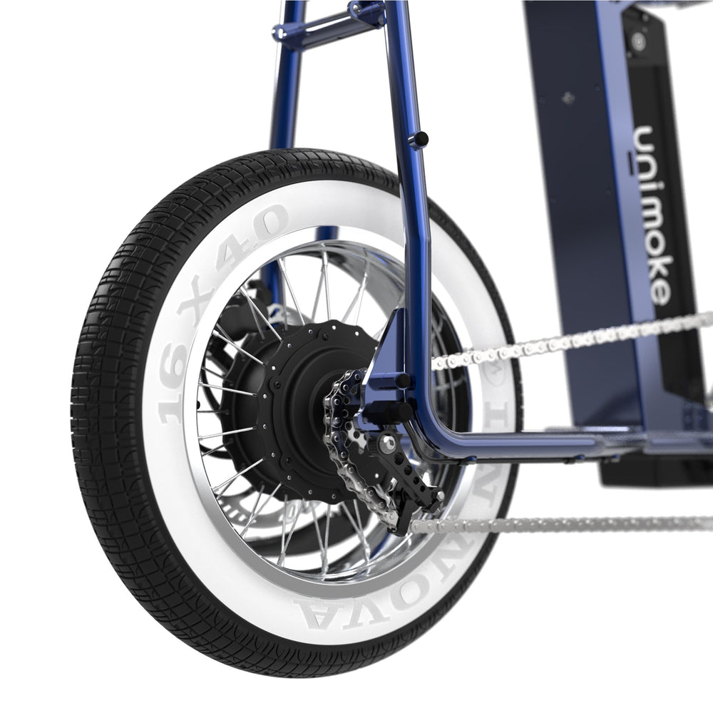 Unimoke miniswing Clear Coat Sapphire blue, detail 9