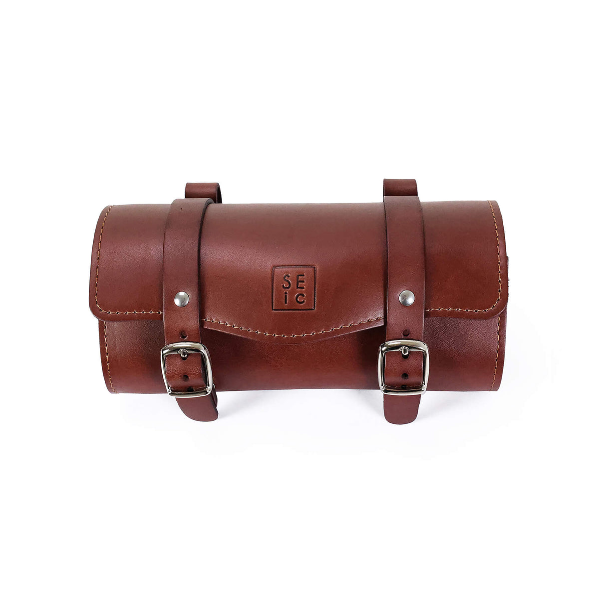 miniu handmade barrel saddle bag — Brown