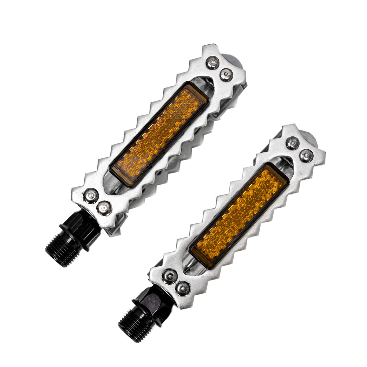 miniu retro pedals — Silver