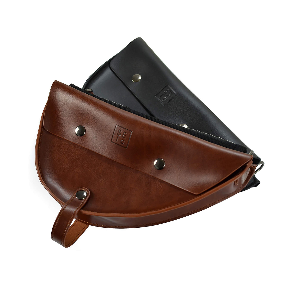 miniu two-way frame bag — Brown