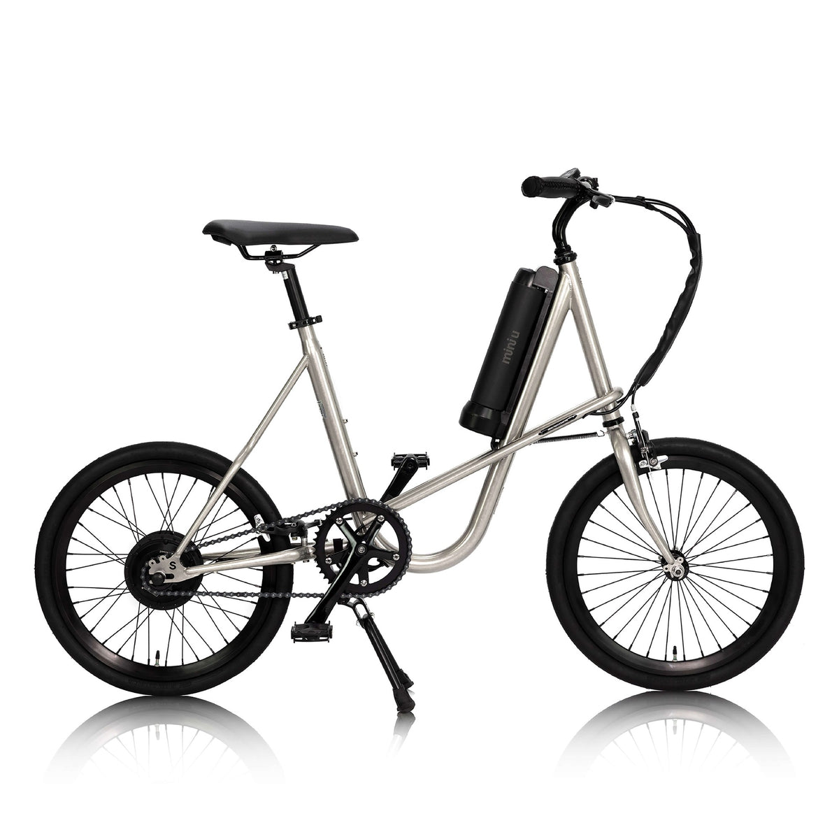 miniu Dandy silver, side profile