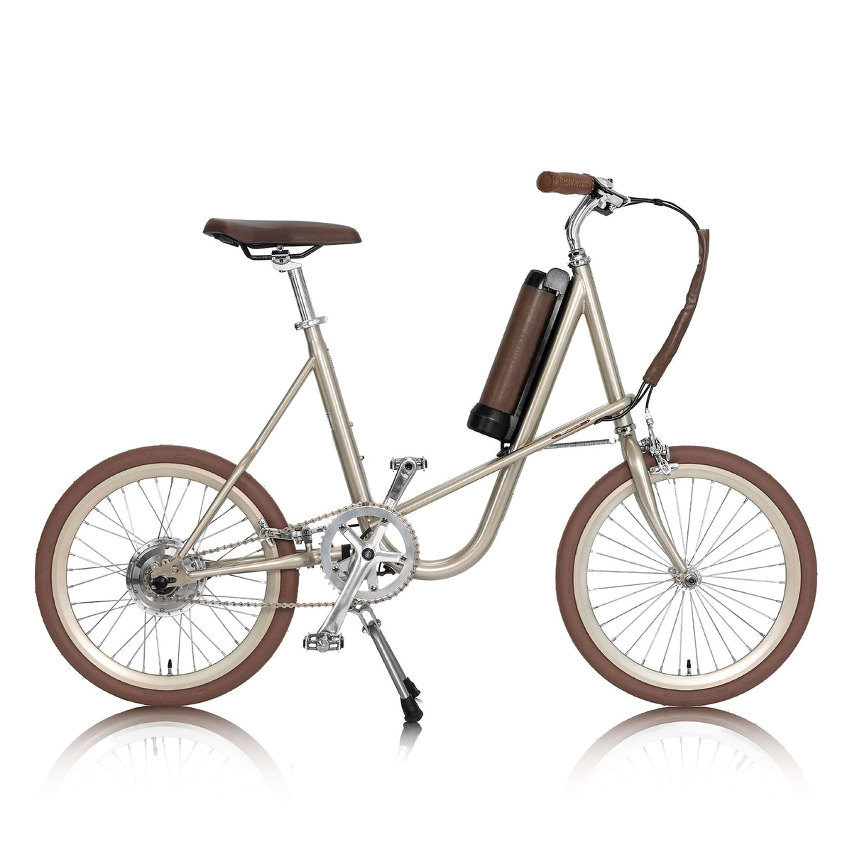 miniu Retro silver, side profile