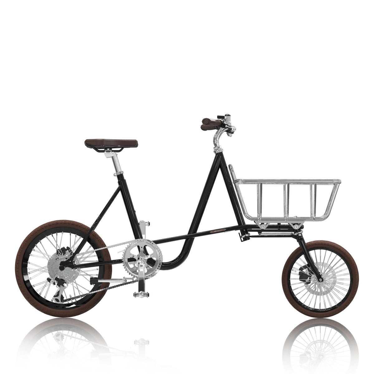 miniute Lite — 7-Speed Cargo Bike — Side profile