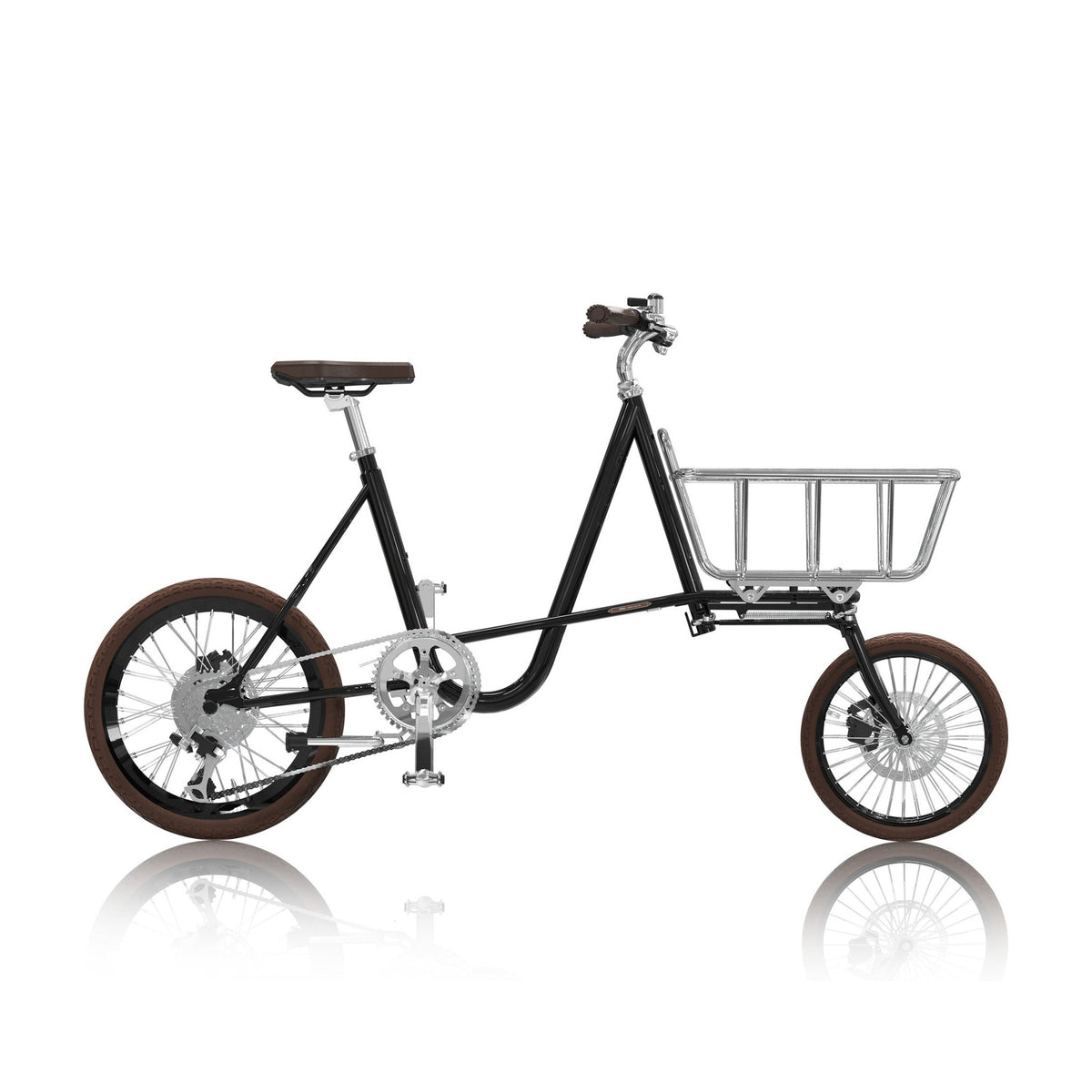 miniute Lite — 7-Speed Cargo Bike — Side profile