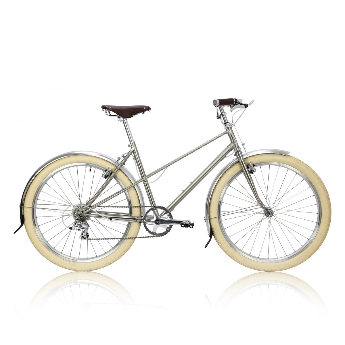 Mixte26 Lite — 9-Speed Step-Through City Bike — Side profile
