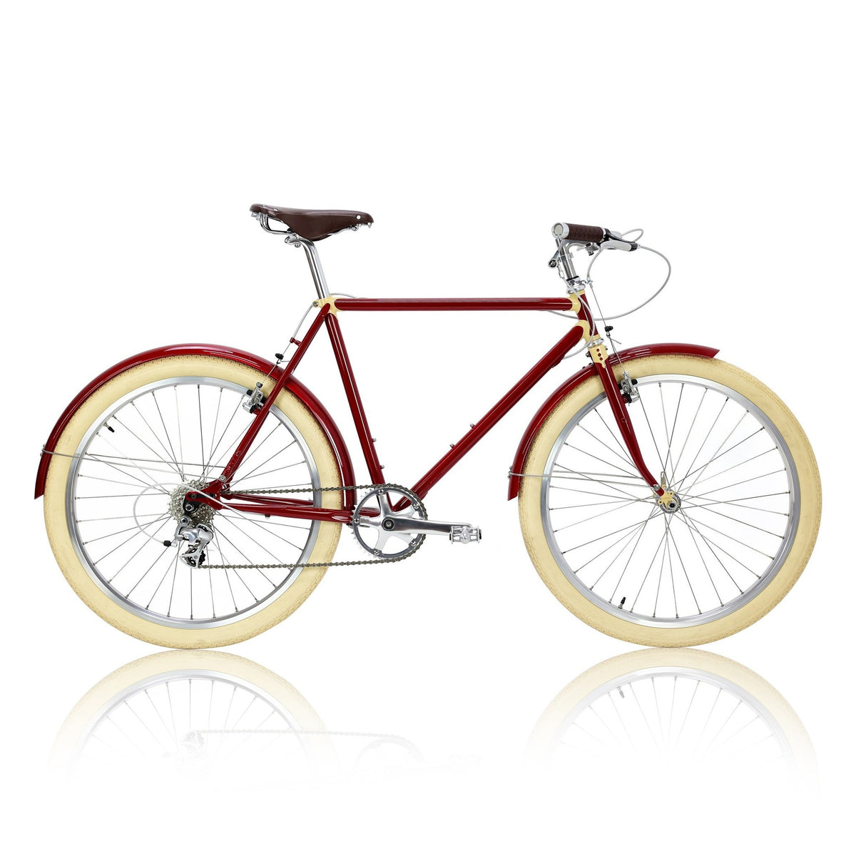 Rando26 Lite — 9-Speed Steel Touring Bike — Side profile