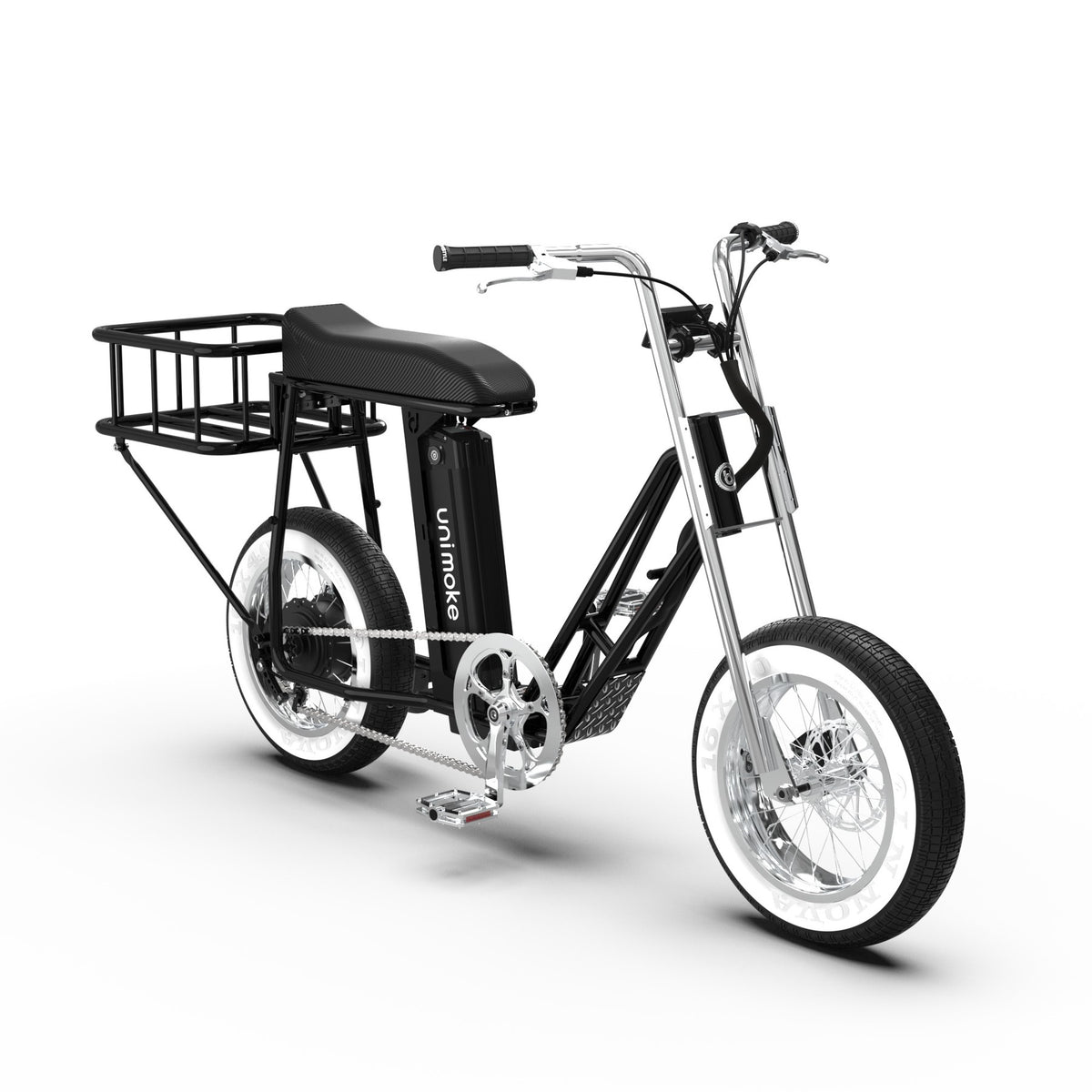 Rear basket — Pearl black