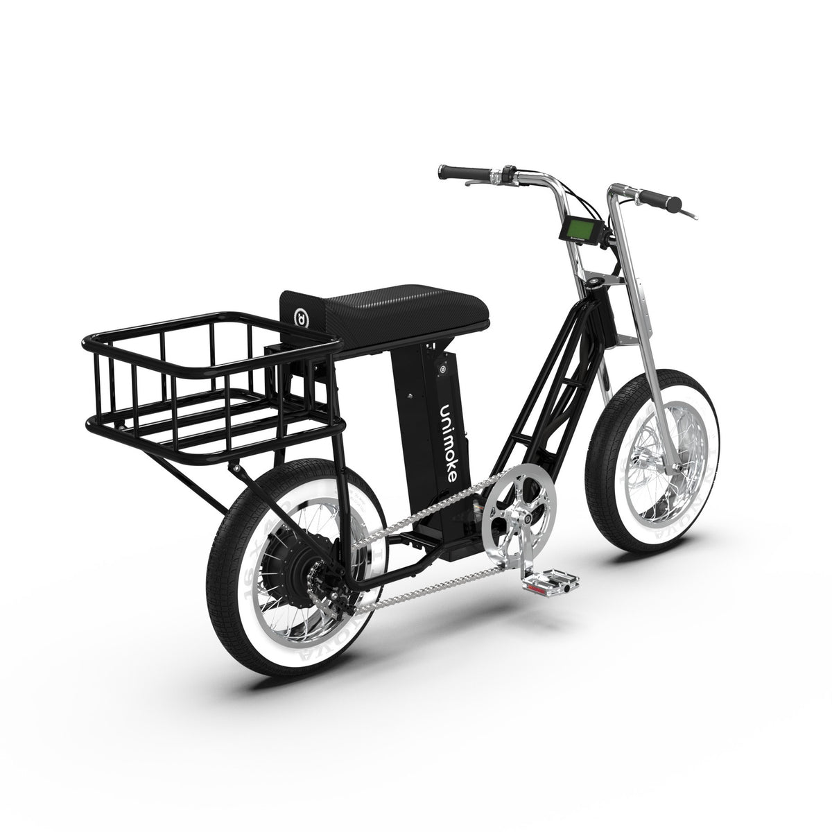 Rear basket — Pearl black