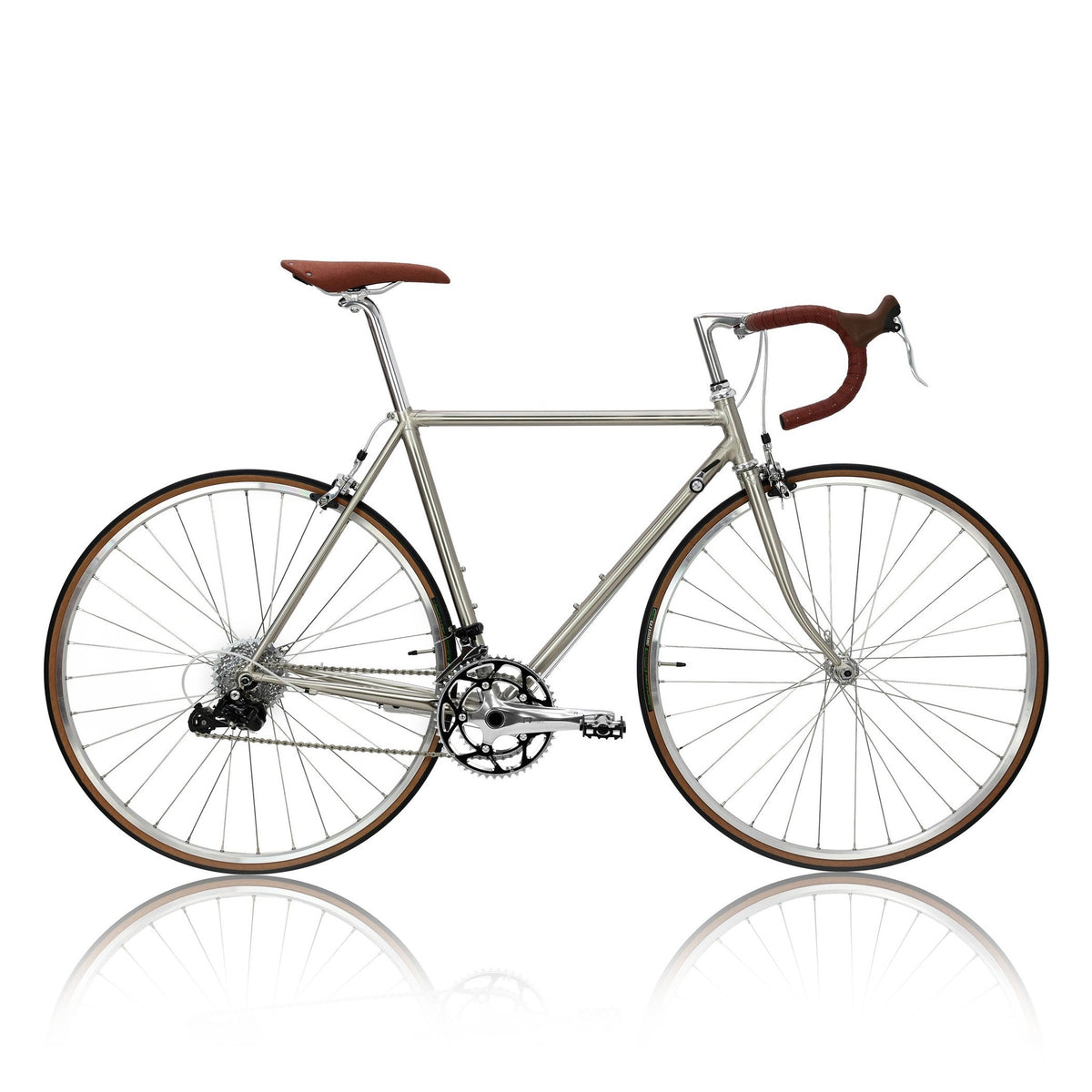 Retro Road Lite — 10-Speed Steel Road Bike — Side profile