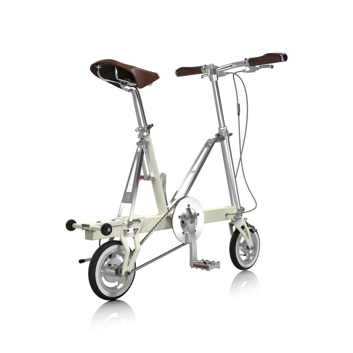 SEic CarryMe Classic Lite — 8-Inch Folding Bike — Rear three-quarter view