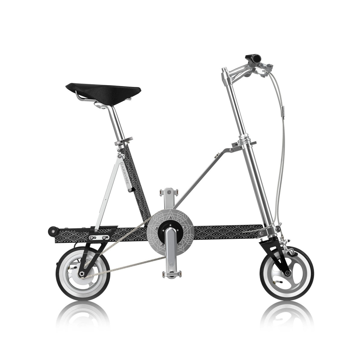 SEic CarryMe Premium Lite — 8-Inch Folding Bike — Side profile