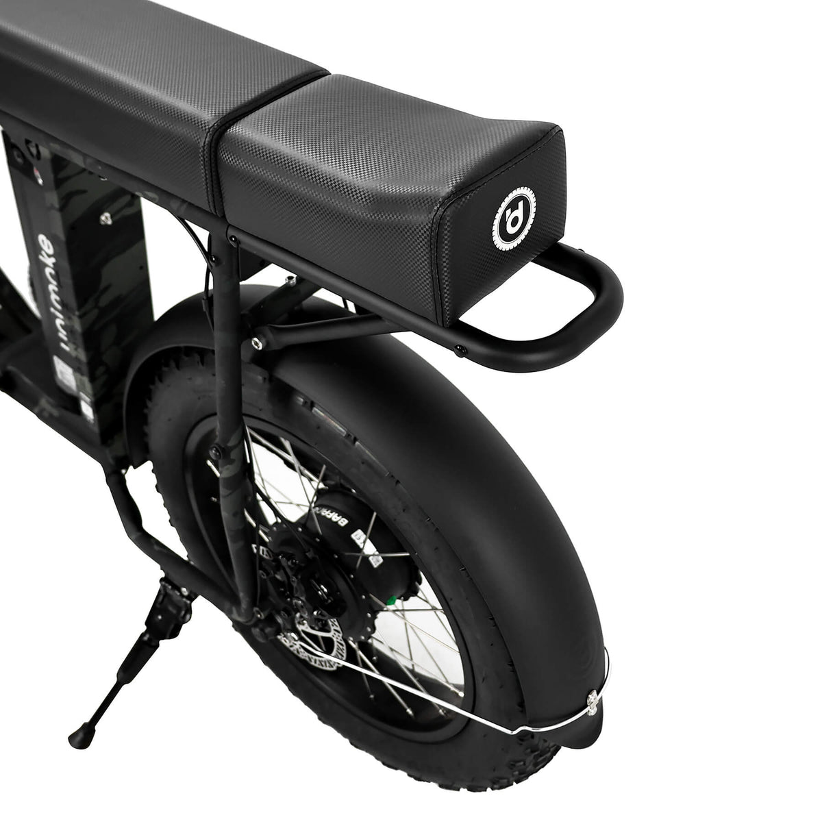 UD extended rear seat — Black rack