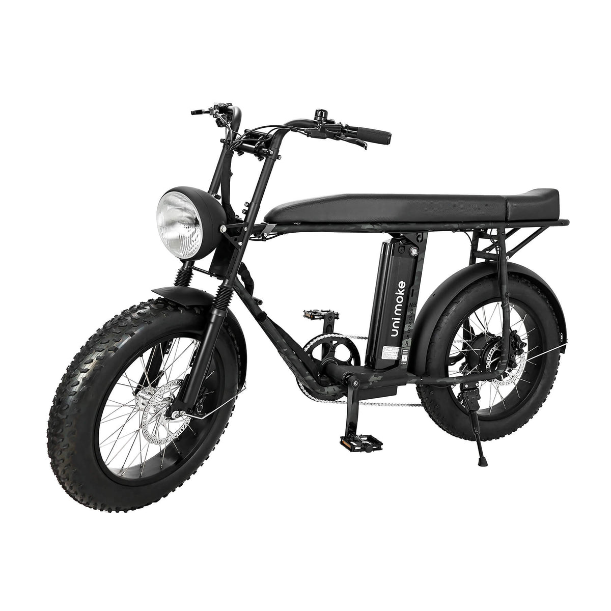 UD extended rear seat — Black rack