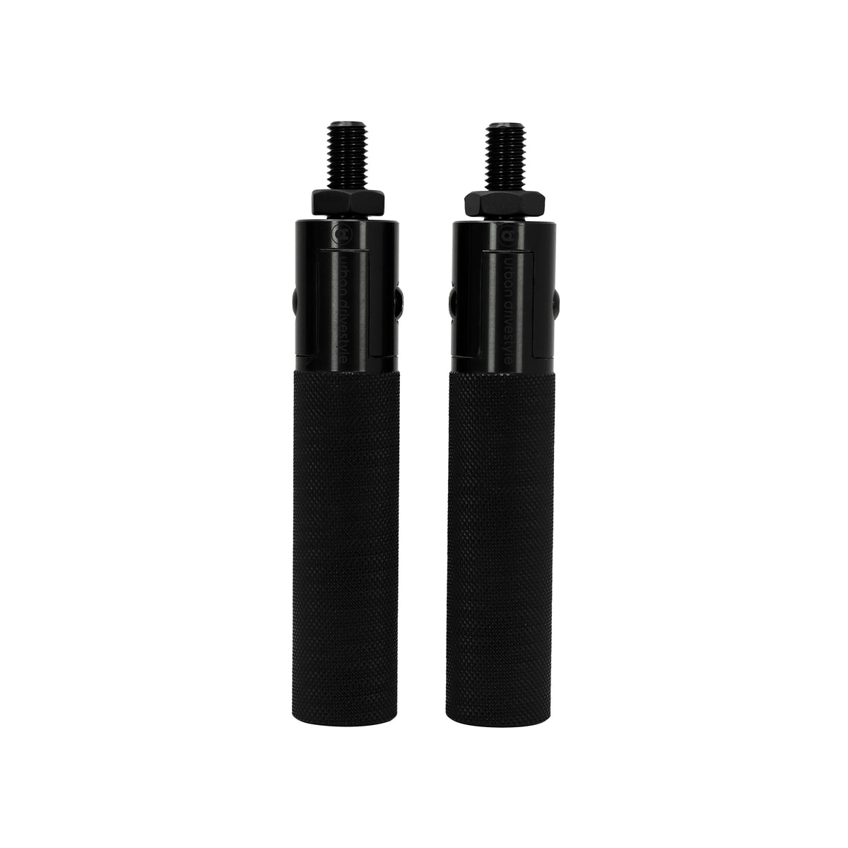 UD Foldable footpegs — Black