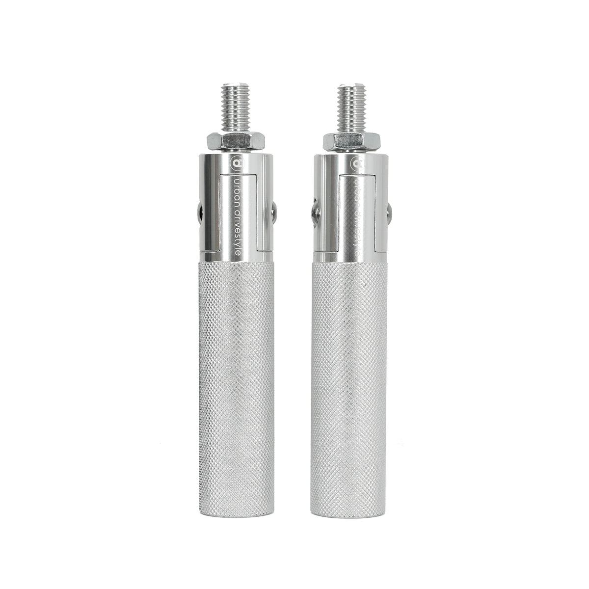 UD Foldable footpegs — Silver