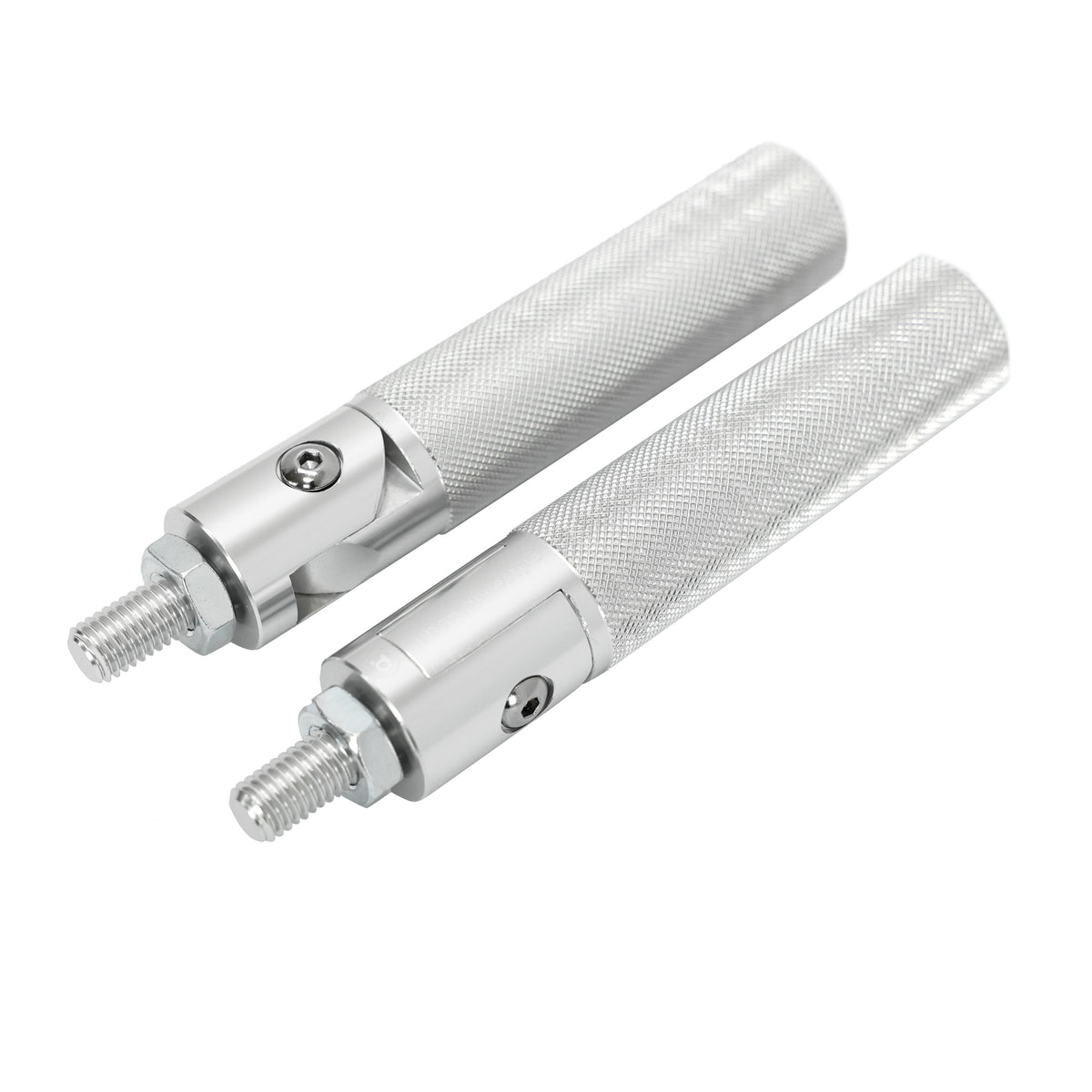 UD Foldable footpegs — Silver