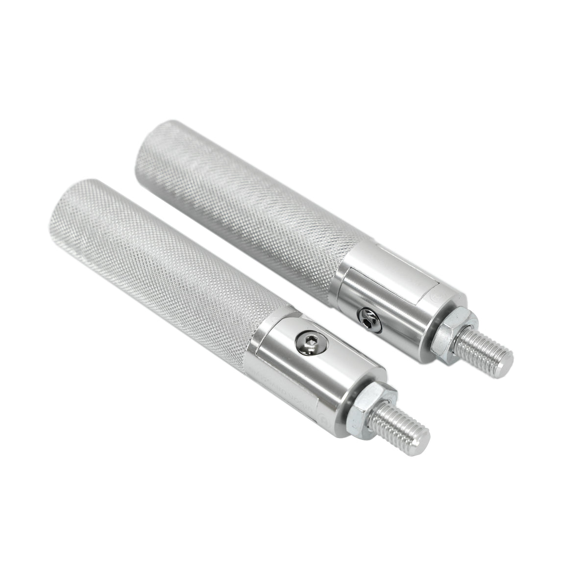 UD Foldable footpegs — Silver