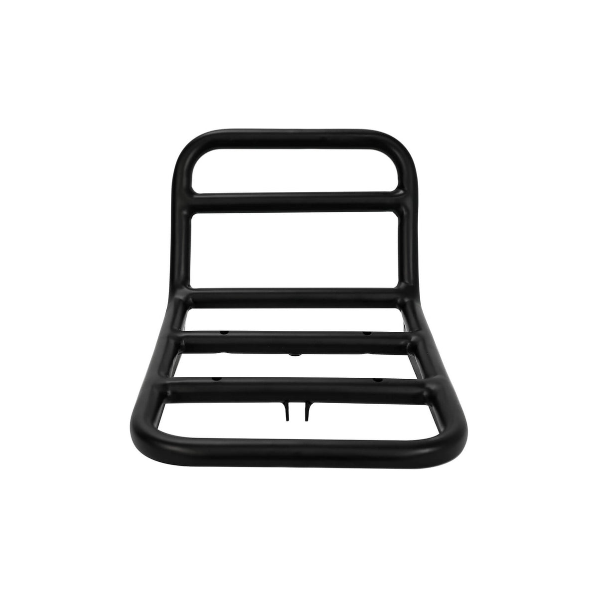 UD front rack with light mount — Black