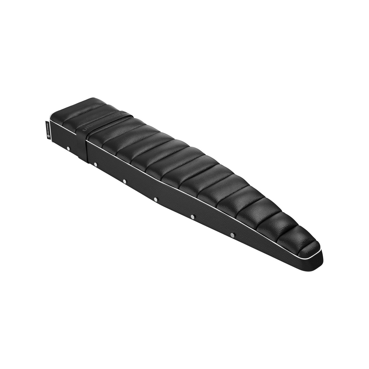 UD full length riveted saddle — Black