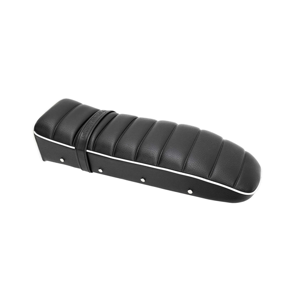 UD single riveted saddle — Black