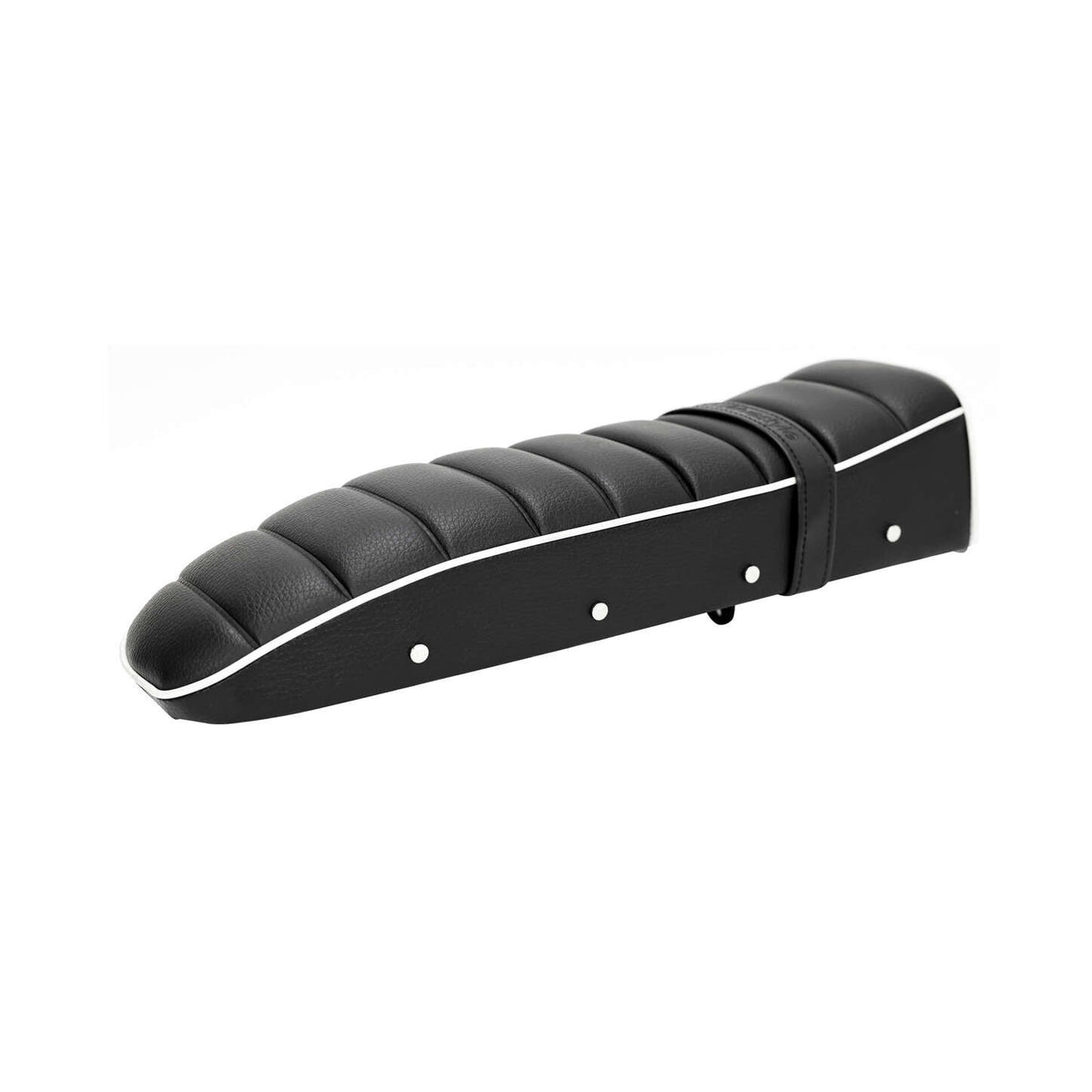 UD single riveted saddle — Black