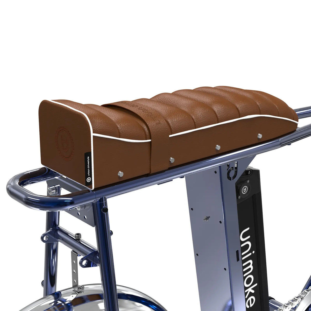 UD single riveted saddle — Brown