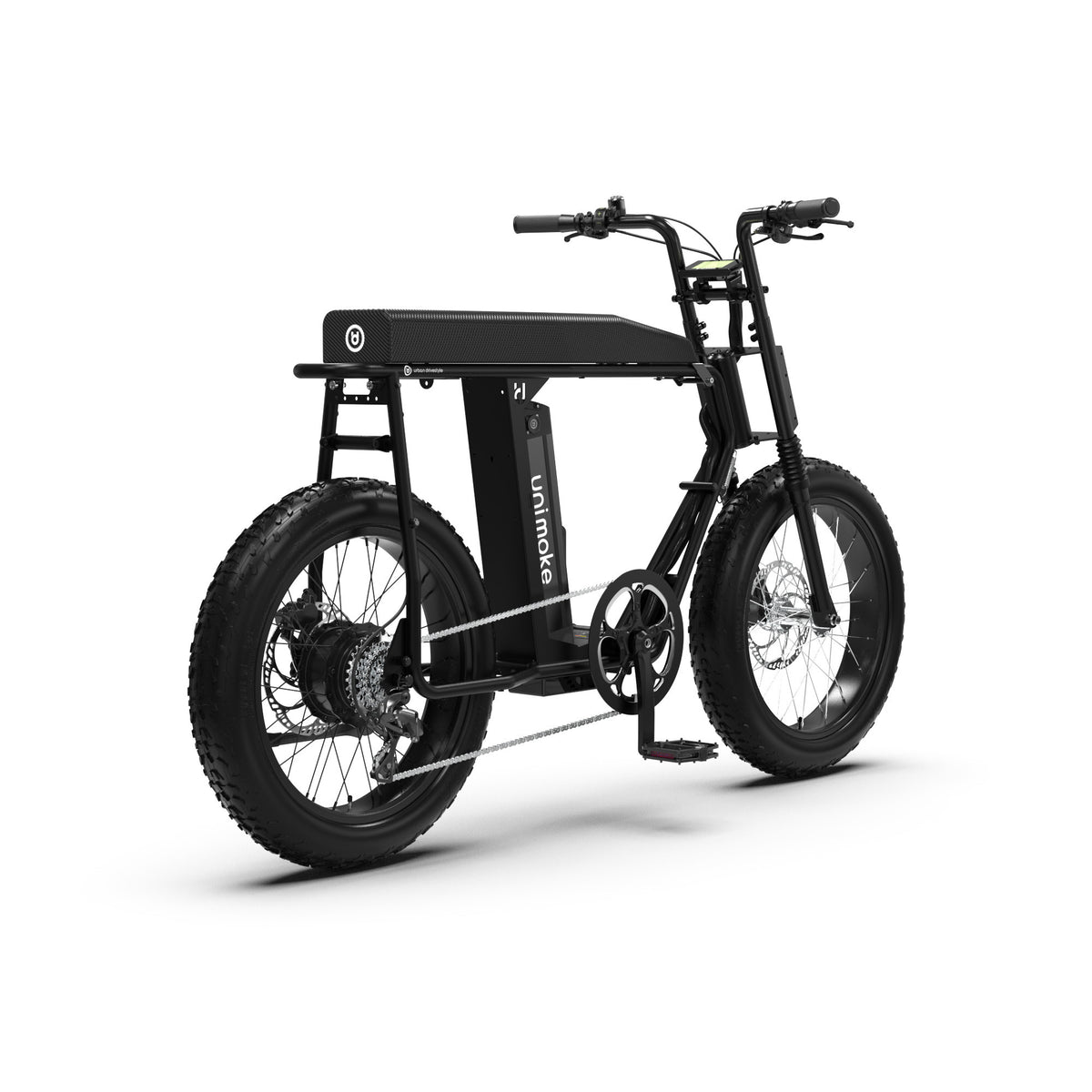 UD suspension fork set — Matte black