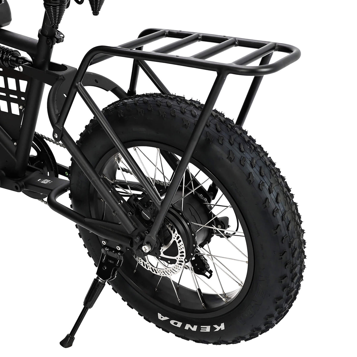 UDX rear rack — Matte black