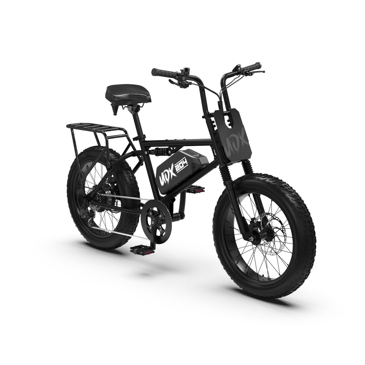 UDX rear rack — Pearl black