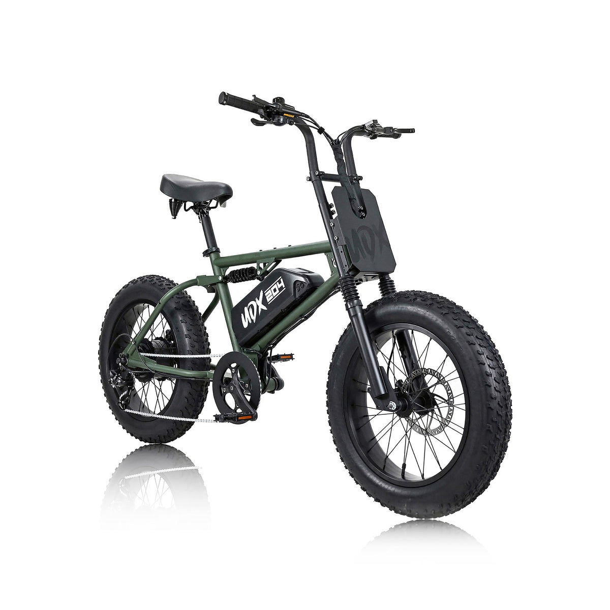 UDX Army green, front three-quarter view