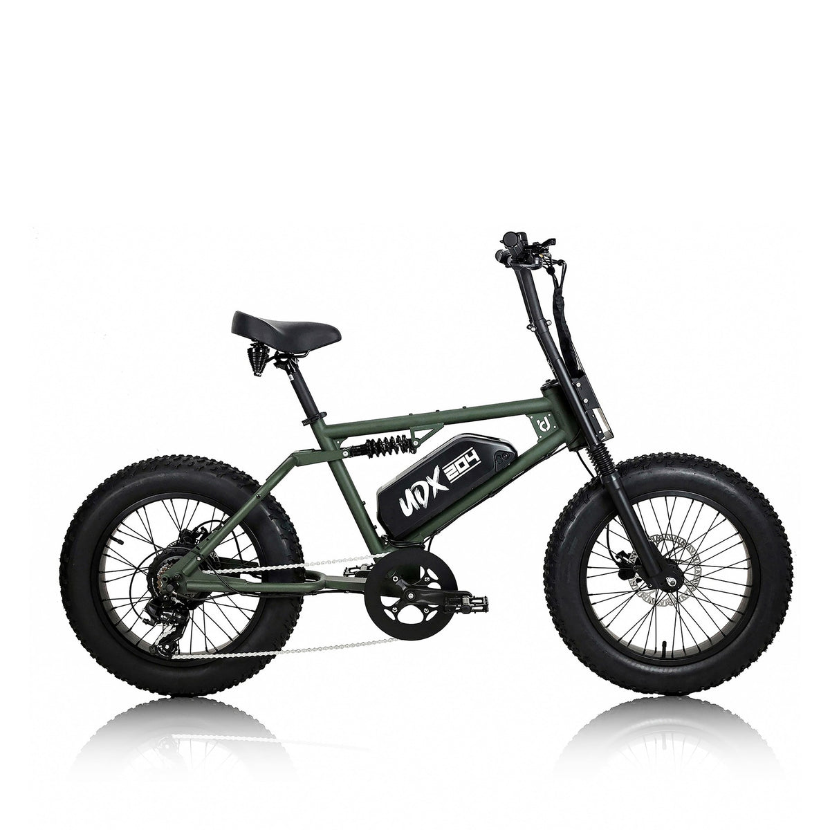 UDX Army green, side profile