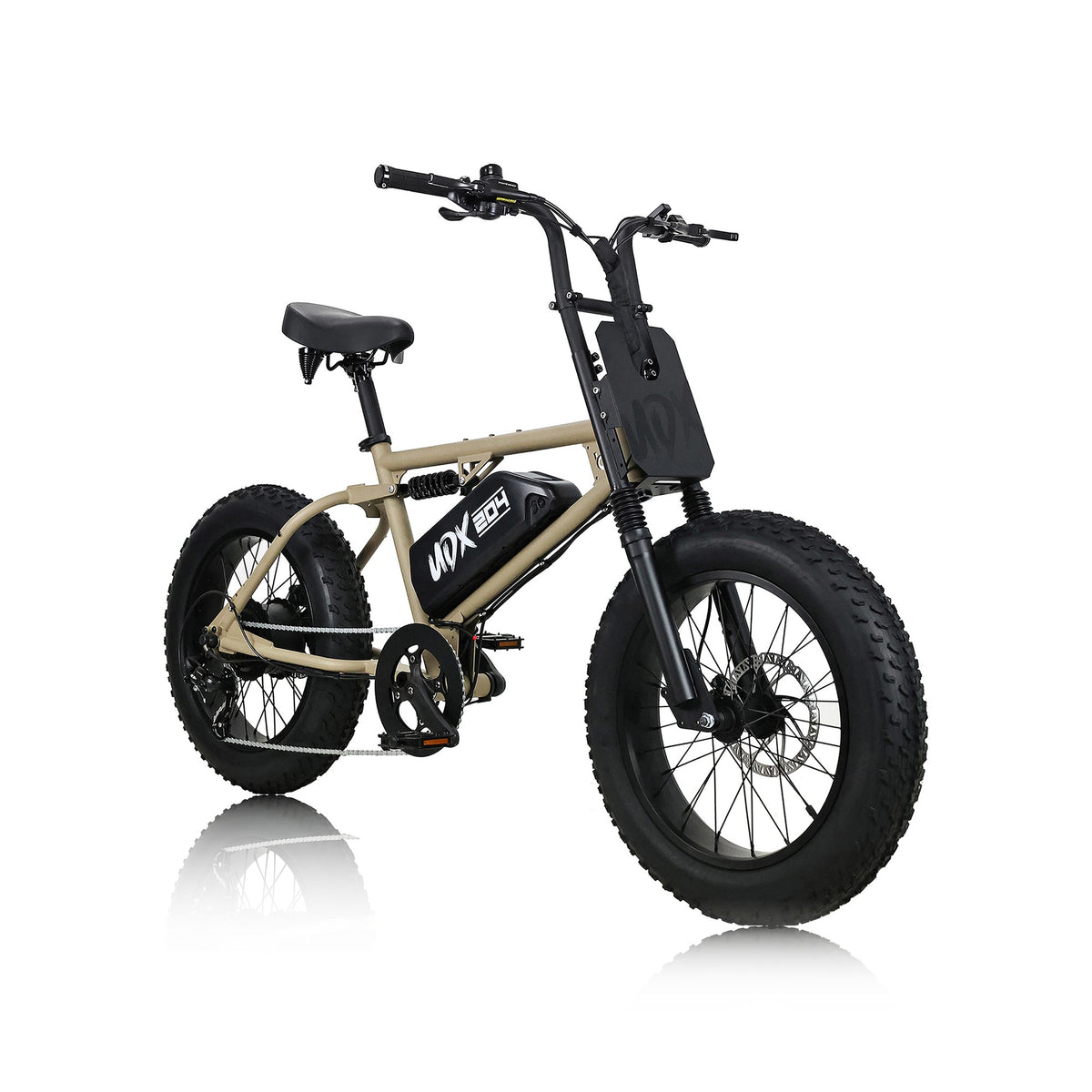 UDX Desert brown, front three-quarter view
