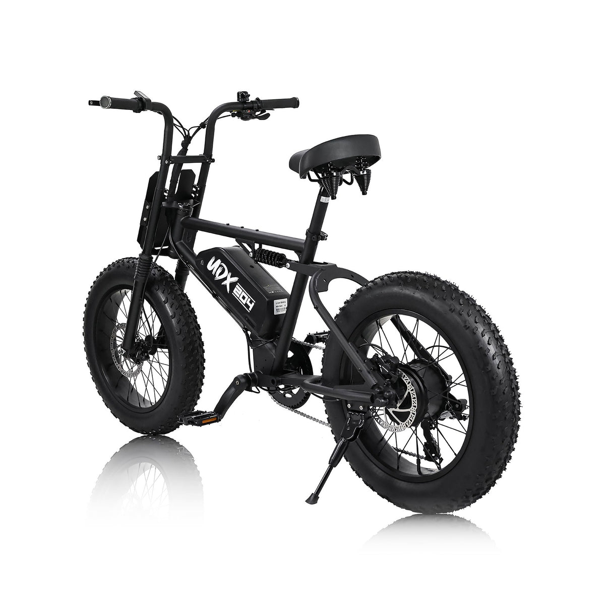 UDX Matte black, rear three-quarter view