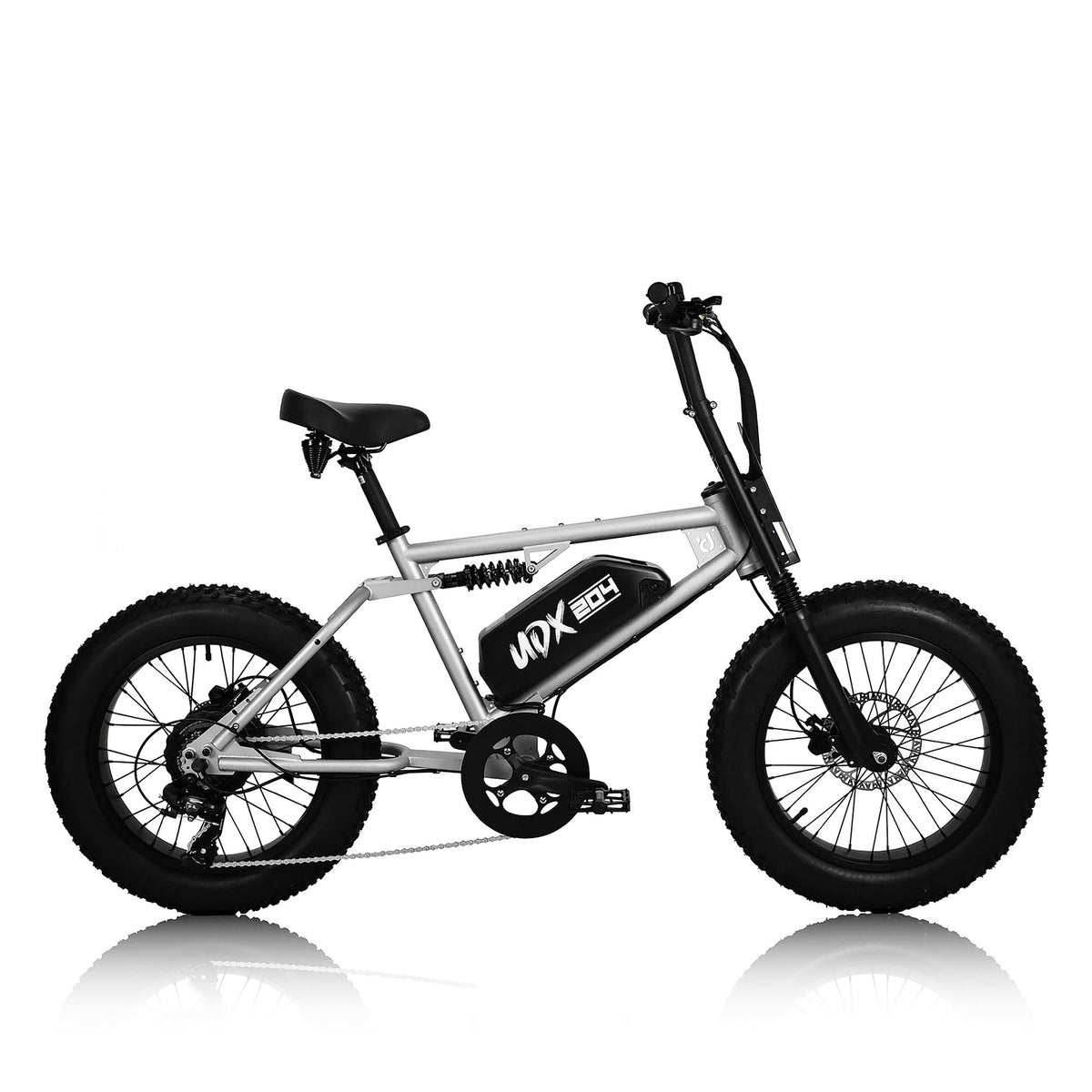 UDX Mist silver, side profile