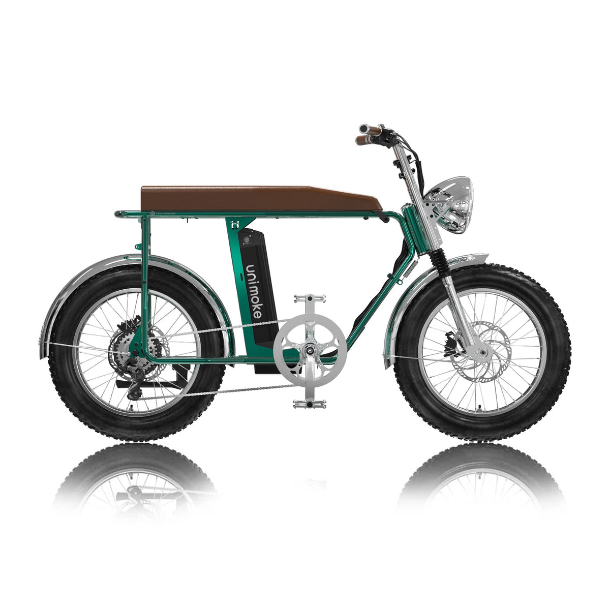 Unimoke full length saddle — Brown