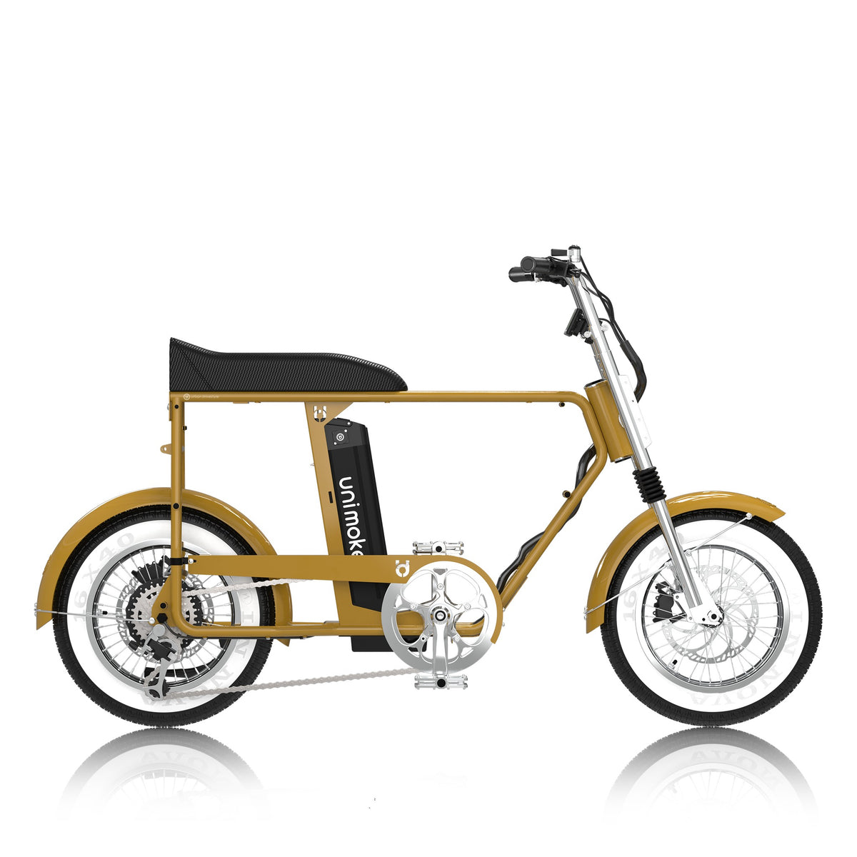 Unimoke minibike '70 Schiele, side profile