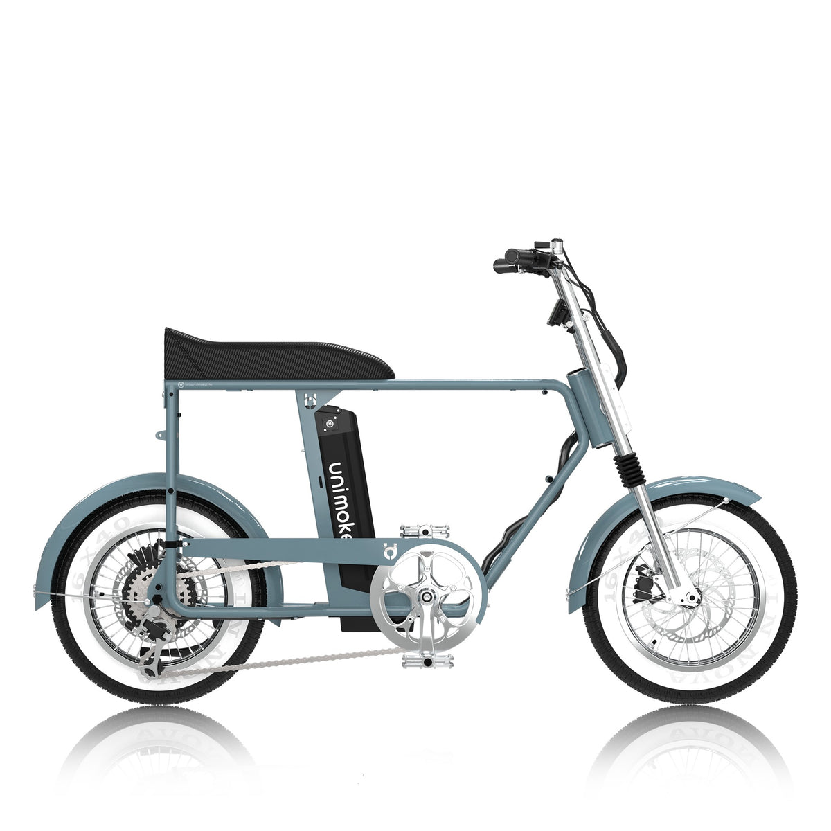 Unimoke minibike '70 Kreuzberg, side profile